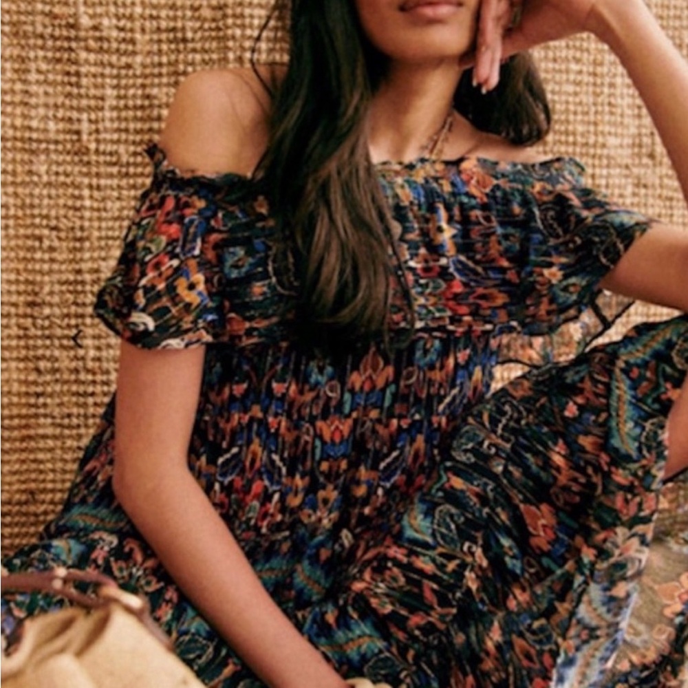 Sezane Vida Dress Multicolore - Size 38